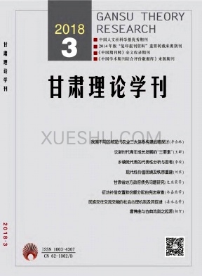 甘肃理论学刊